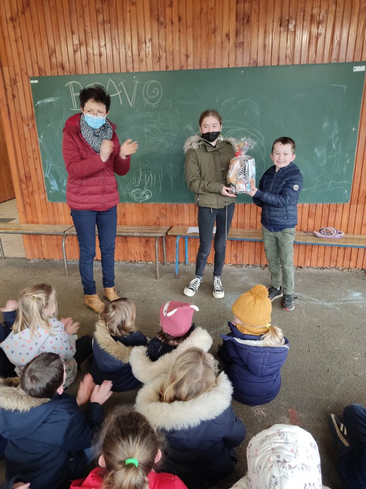 Remise du prix des meilleurs vendeurs de galettes des rois