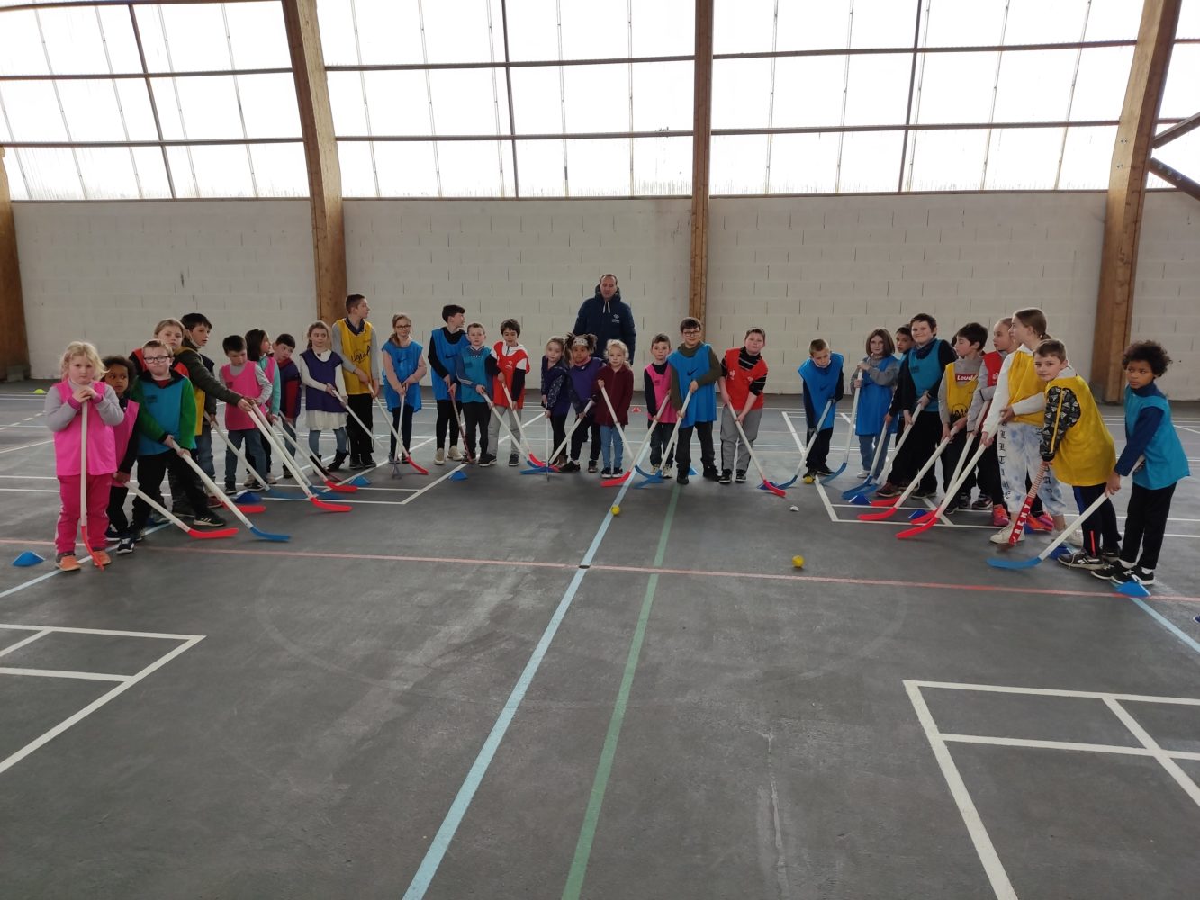 Dernière séance d’Uni hockey du 1er avril (CP-CE-CM)