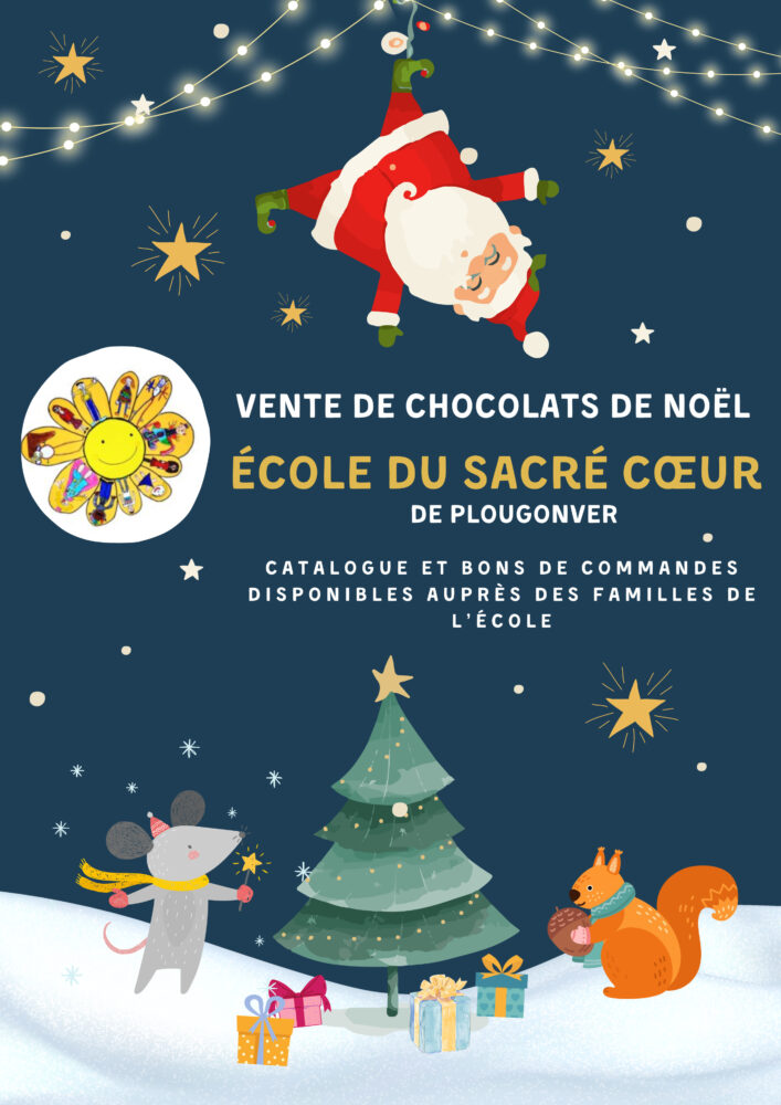 Dark Blue Colorful Merry Christmas Party Invitation Flyer (3)(1)